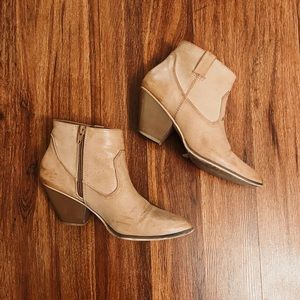 Forever 21 Cowgirl Ankle Boots